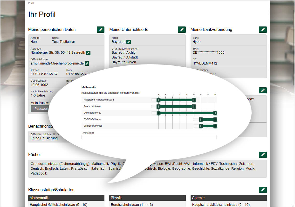 Unser Nachhilfe Lehrerportal | Studentenring Düsseldorf